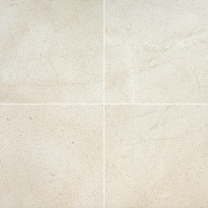 Skye Blonde 24 in. x 24 in. Matte Porcelain Stone Look Floor and Wall Tile (16 sq. ft./Case)