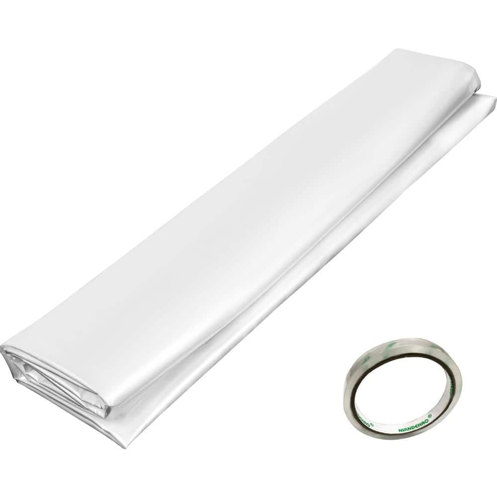 15 ft. x 40 ft. 6 Mil Greenhouse Plastic Film Polyethylene Sheeting Clear UV Resistant for Agriculture price history on PriceWatchPro