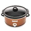 Brentwood 3.5 Qt. Black Diamond Pattern Slow Cooker with 3-Heat Settings  985114776M - The Home Depot