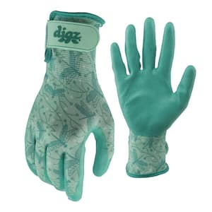 Women's Large Adjustable Wrist Grip Gloves
