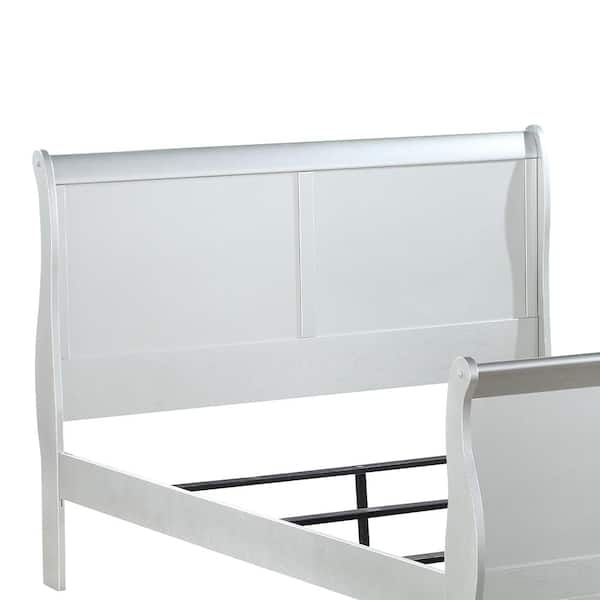 Acme Louis Philippe III Eastern King Bed in White