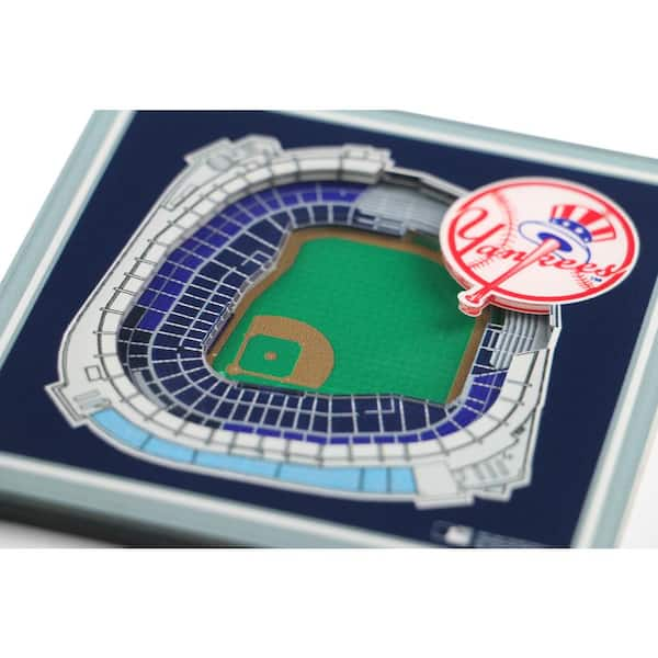 Youthefan Mlb New York Yankees 3d Stadiumviews Coasters 9025412 The Home Depot