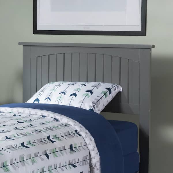 AFI Nantucket Twin Grey Headboard