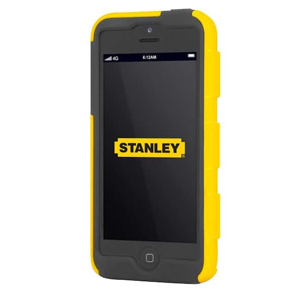 Stanley Foreman iPhone 5 Rugged 2-Piece Smart Phone Case Yellow and Black