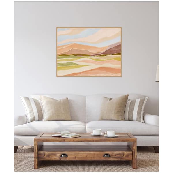 Sylvie "Desert Dreams" by Nikita Jariwala Natural Framed Art Print 42 in. x 32 in.