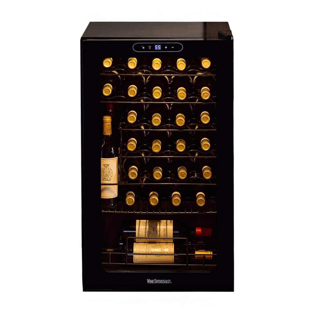 33 Bottle Wine Fridge with Upright Bottle Holder price history on PriceWatchPro