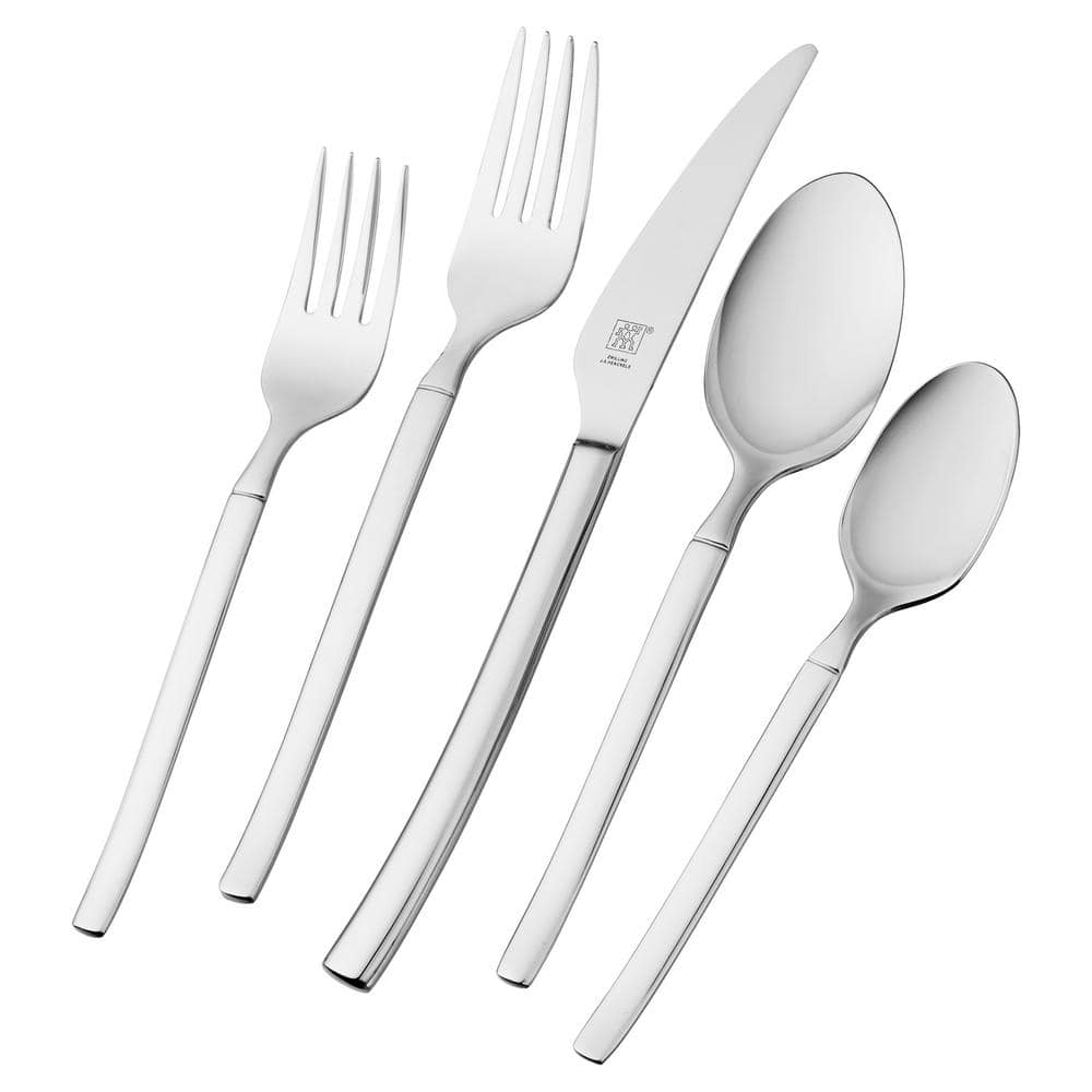 Bellamar 20-Piece Stainless Steel Flatware Set with Wrapped Accent