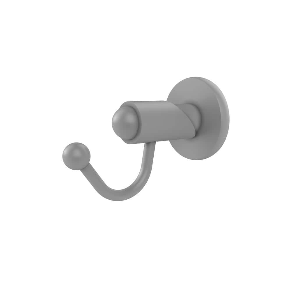 Allied Brass Soho Collection J-Hook Robe/Towel Hook in Matte Gray SH-20 ...