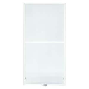 19-7/8 in. x 50-27/32 in. 200 and 400 Series White Aluminum Double-Hung TruScene Window Screen