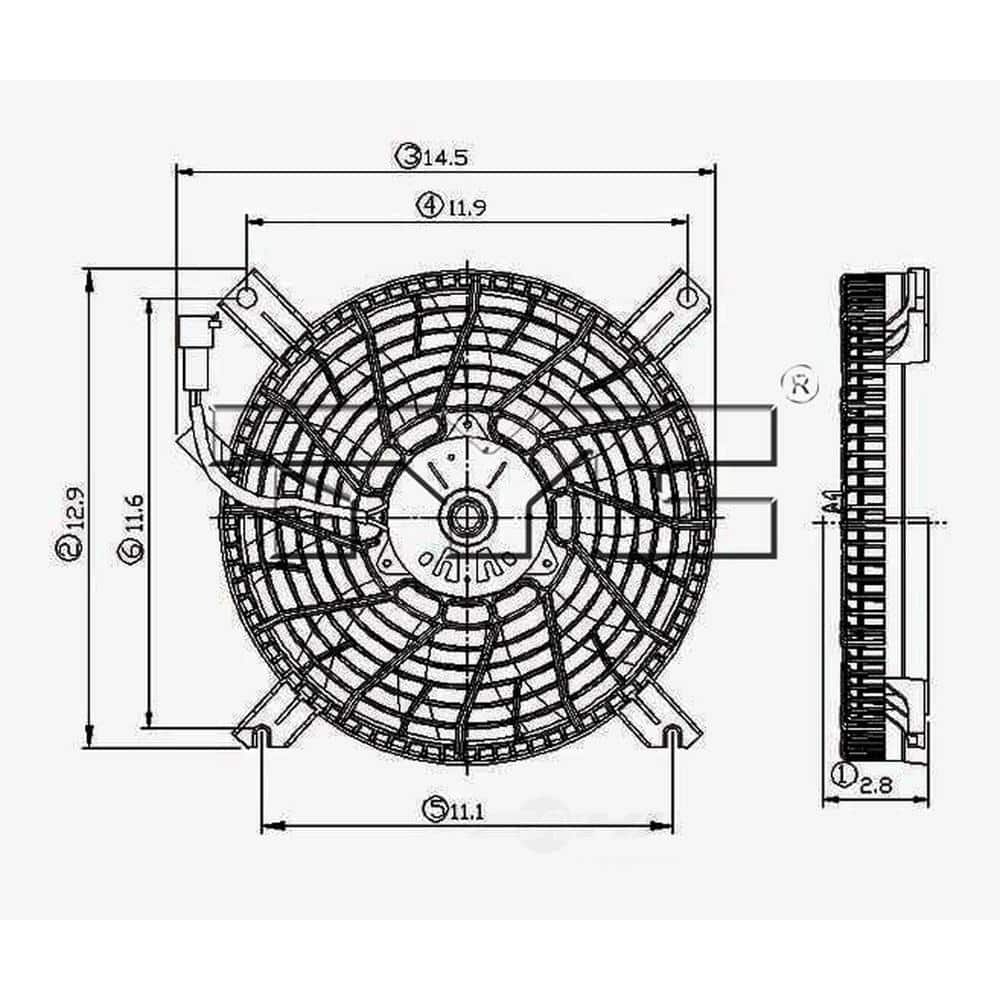 A/C Condenser Fan Assembly 2002-2003 Chevrolet Tracker 2.0L price history on PriceWatchPro