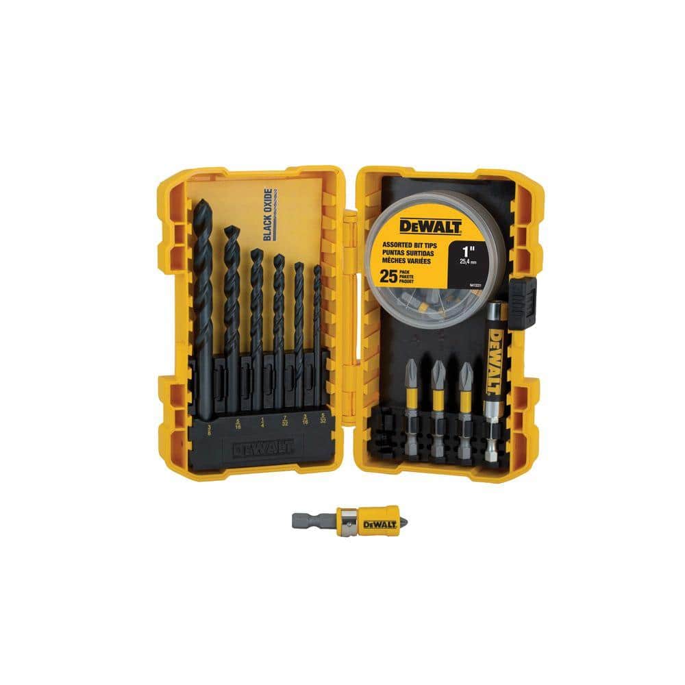 DEWALT Maxfit Black Oxide Drill and Screwdriving Set (37-Piece ...