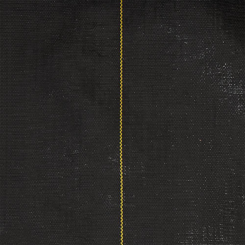 Black Polypropylene 36" x 7" Woven Weed Barrier Fabric