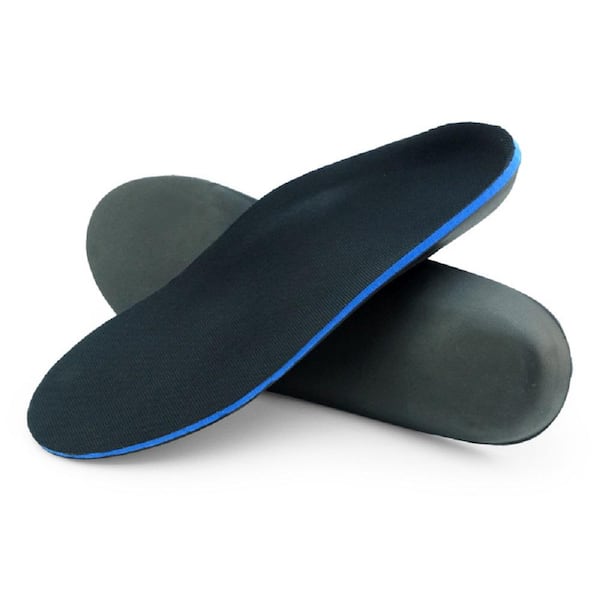 Shatex Arch Supports Shoe Insoles, For Men's 10: Women's 11.5, Black