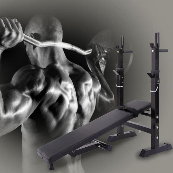 Multifunctional Weight Bench Weight Training Bench Barbell Rack