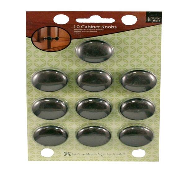 Global Door Controls 1-1/4 in. Venetian Bronze Cabinet Knobs -Set of 10-DISCONTINUED