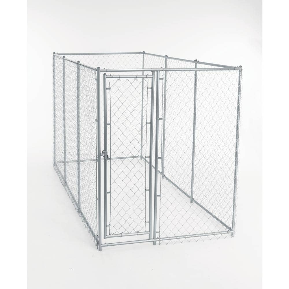 Adjustable Heavy Duty Galvanized Steel Chain Link Dog Kennel