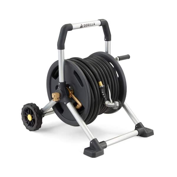 Have a question about Gorilla 175 ft. Aluminum Zero Rust Mobile Hose Reel?  - Pg 1 - The Home Depot
