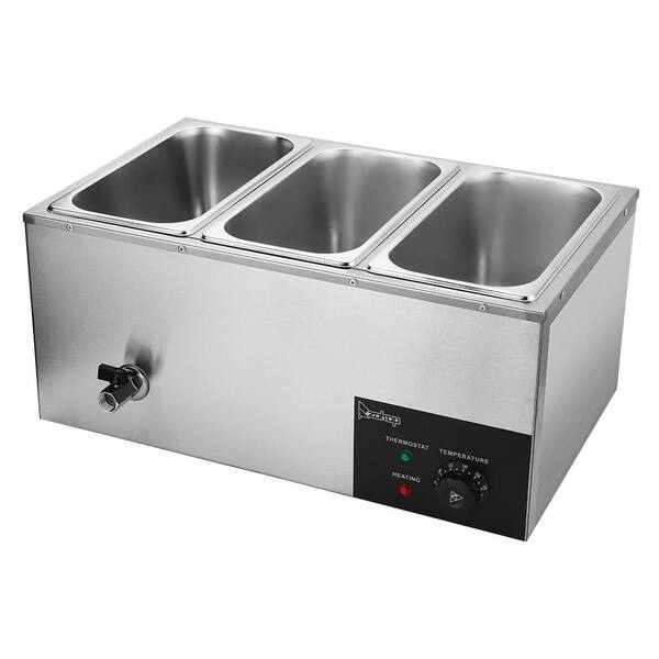 Stainless Steel 4 Pan Ss Food Warmer And Buffet Server Fwbs-02