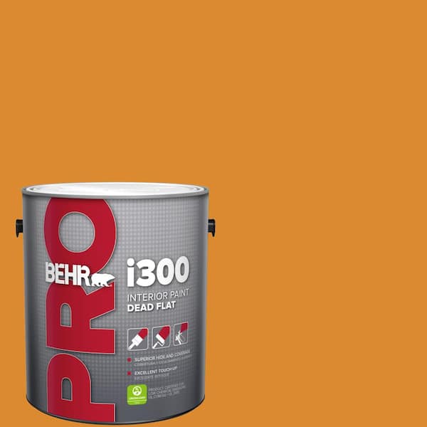 BEHR PRO 1 gal. #280B-7 Status Bronze Dead Flat Interior Paint