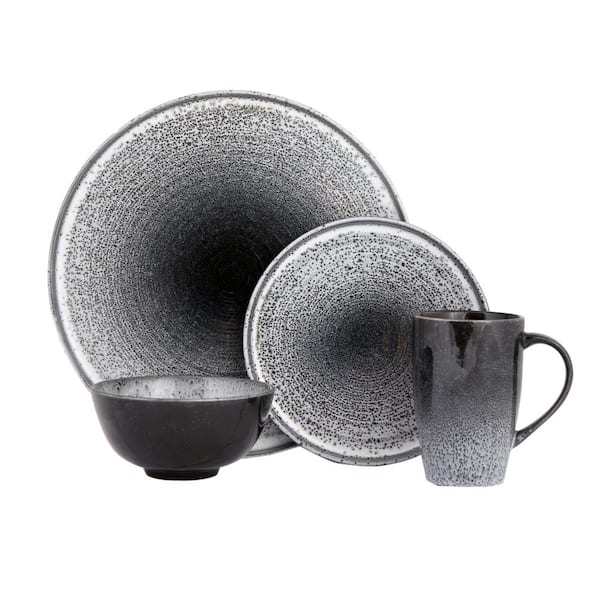 Ethos Twilight 4 Piece Porcelain Dinnerware Place Setting w/Mug (Serving Set for 1)