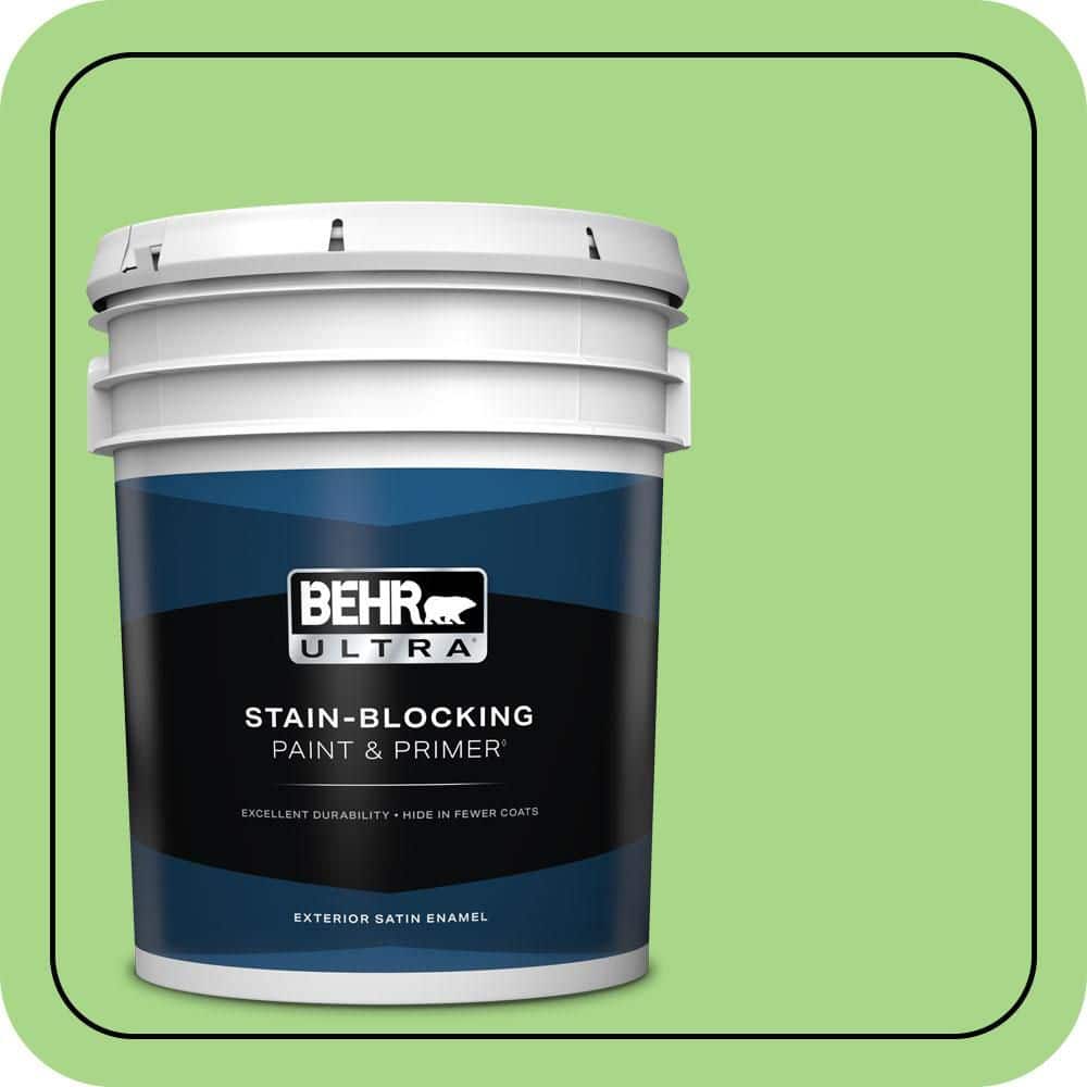 5 gal. #430B-4 Peas in a Pod Satin Enamel Exterior Paint & Primer price history on PriceWatchPro