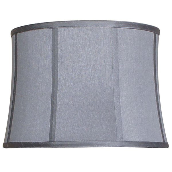 Hampton Bay Mix & Match Gray Bell Table Shade