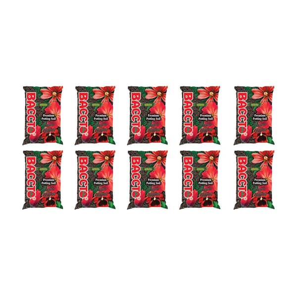 Unbranded All Purpose Potting Soil with Perlite, 25 lbs. (10-Pack)