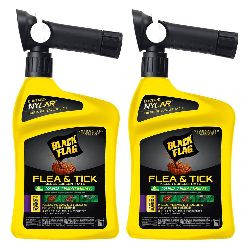 32 oz. Flea and Tick Killer Concentrate Ready-to-Spray Yard Treatment (Insect Killer) (2-Pack) price history on PriceWatchPro