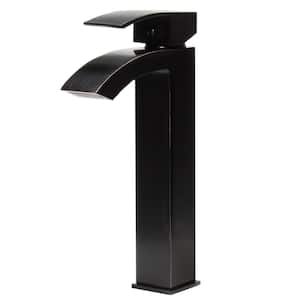 Steger Modern Watersaver Single Hole Single-Handle Bathroom Faucet in Oil Rubbed Bronze