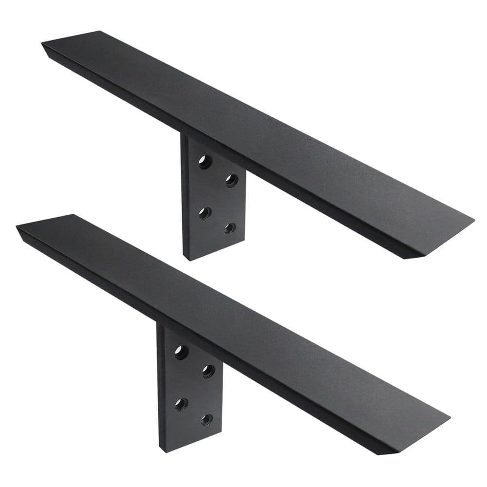 2 Pack 18 in. L Heavy-Duty Steel Low Profile Hidden Bracket for Granite Quartz and Concrete Countertop Island Support price history on PriceWatchPro