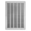 Everbilt 20 in. x 30 in. Steel Return Air Filter Grille in White E190RF20X30