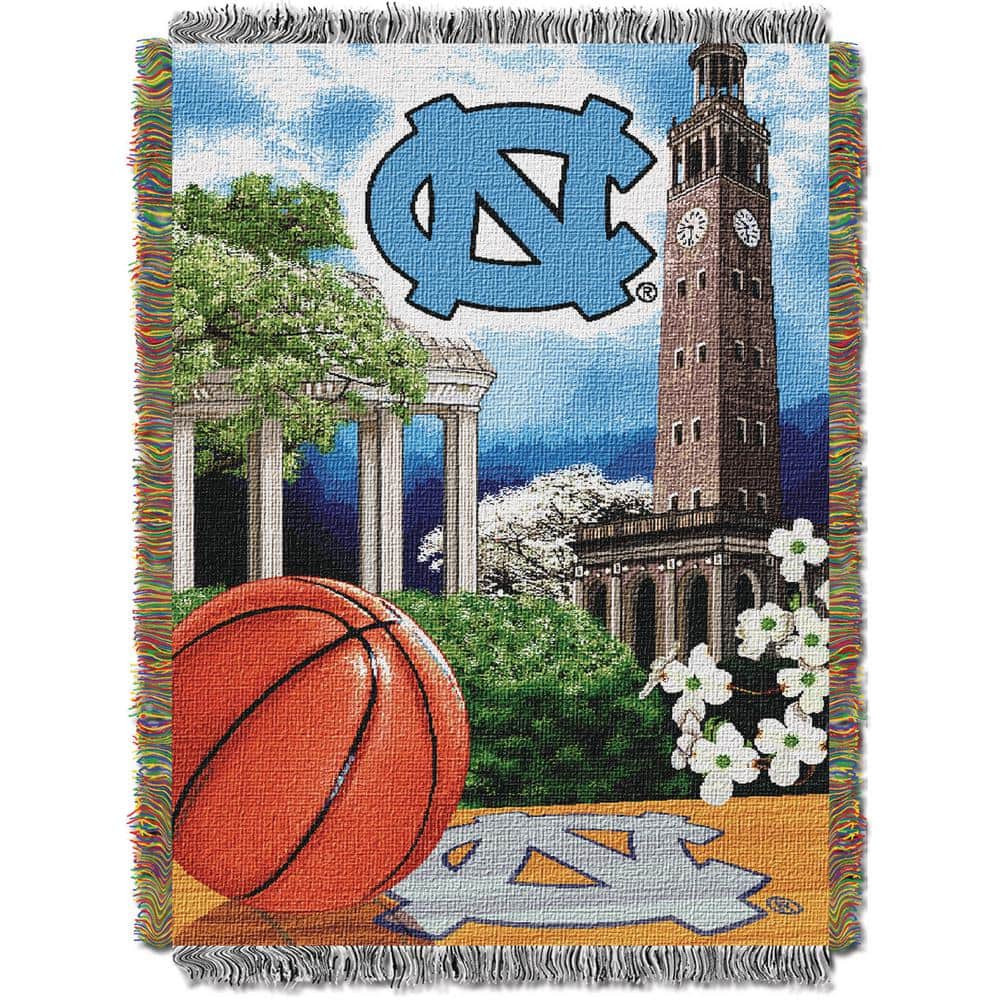 North Carolina Tar Heels Woven Tapestry Throw Blanket, 48" x 60"