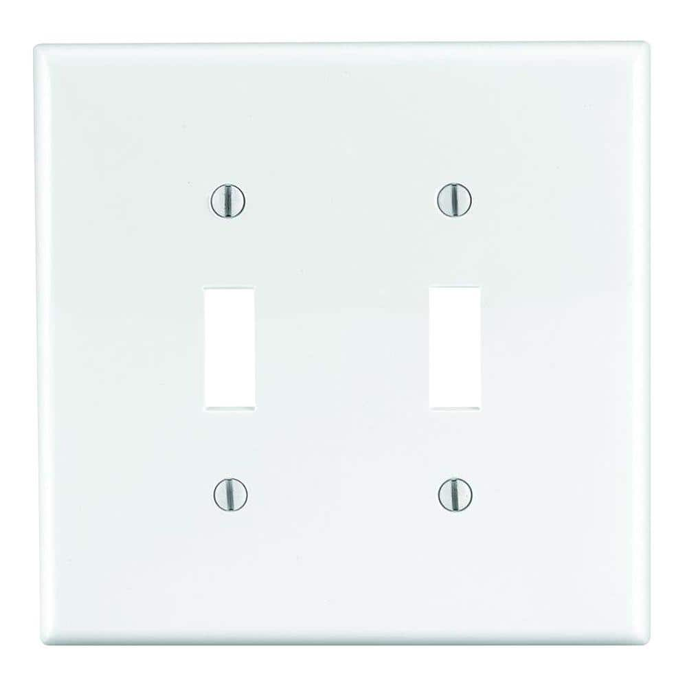 Bates- White Outlet Covers, Wall Plates, Pack of 12, Electrical