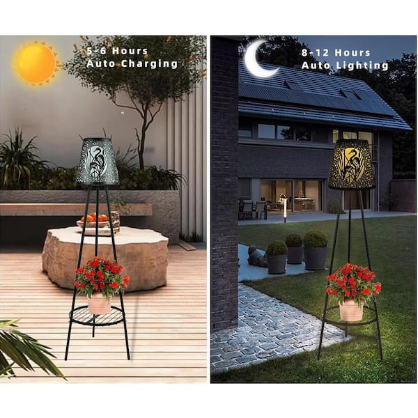 FAWEY TRED INC Yard Porch Lantern Decoration Floor Flamingo Lamps