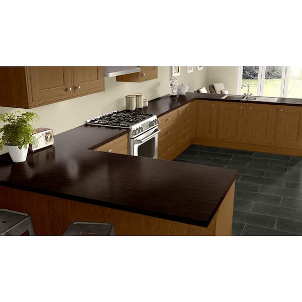 4 ft. x 8 ft. Laminate Sheet in Figured Mahogany with Premium FineGrain Finish