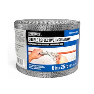 6 in. x 25 ft. Double Reflective Insulation Radiant Barrier