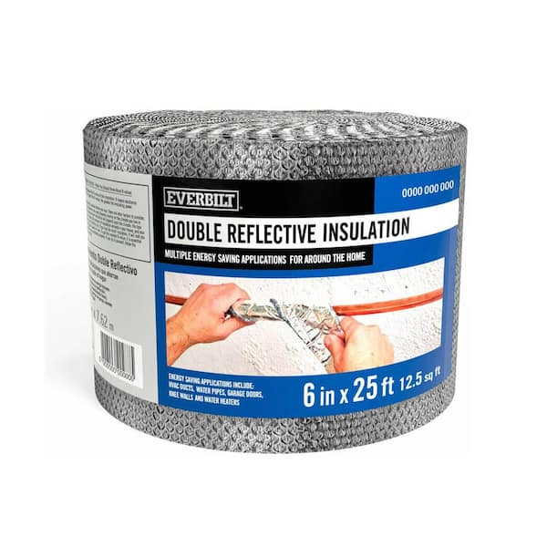 Everbilt 6 in. x 25 ft. Double Reflective Insulation Radiant Barrier