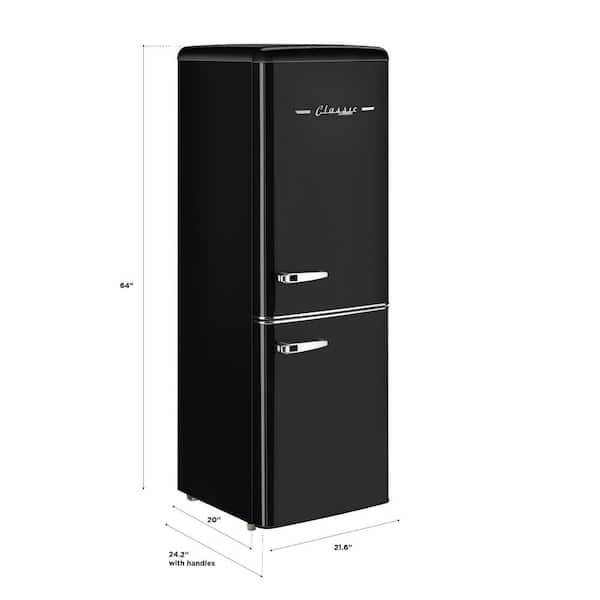 Unique Off Grid UGP-175L R AC Retro 21 6.1 Cu. ft. Red Upright Freezer - Energy Star