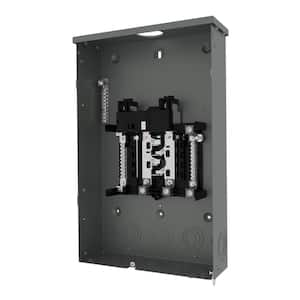 PN Series 200 Amp 8-Space 16-Circuit Main Breaker Plug-On Neutral Trailer Panel Outdoor with Copper Bus