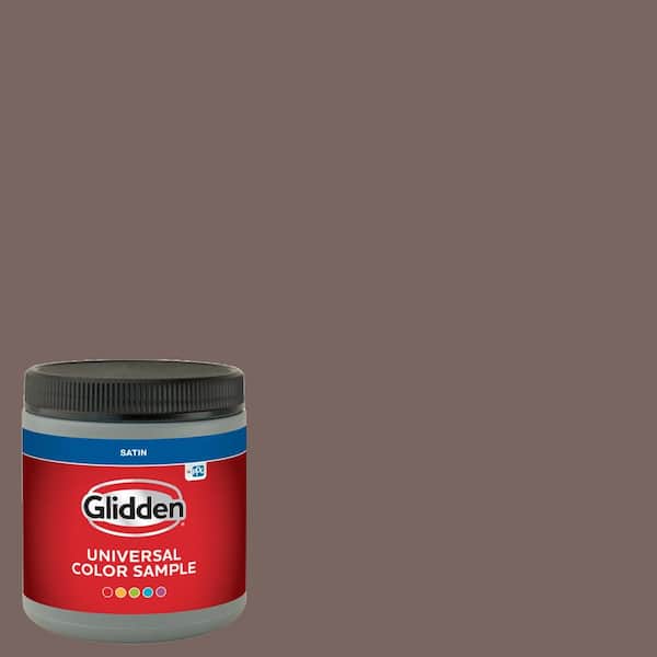 Glidden 8 oz. PPG1017-6 Bold Brandy Satin Interior Paint Sample