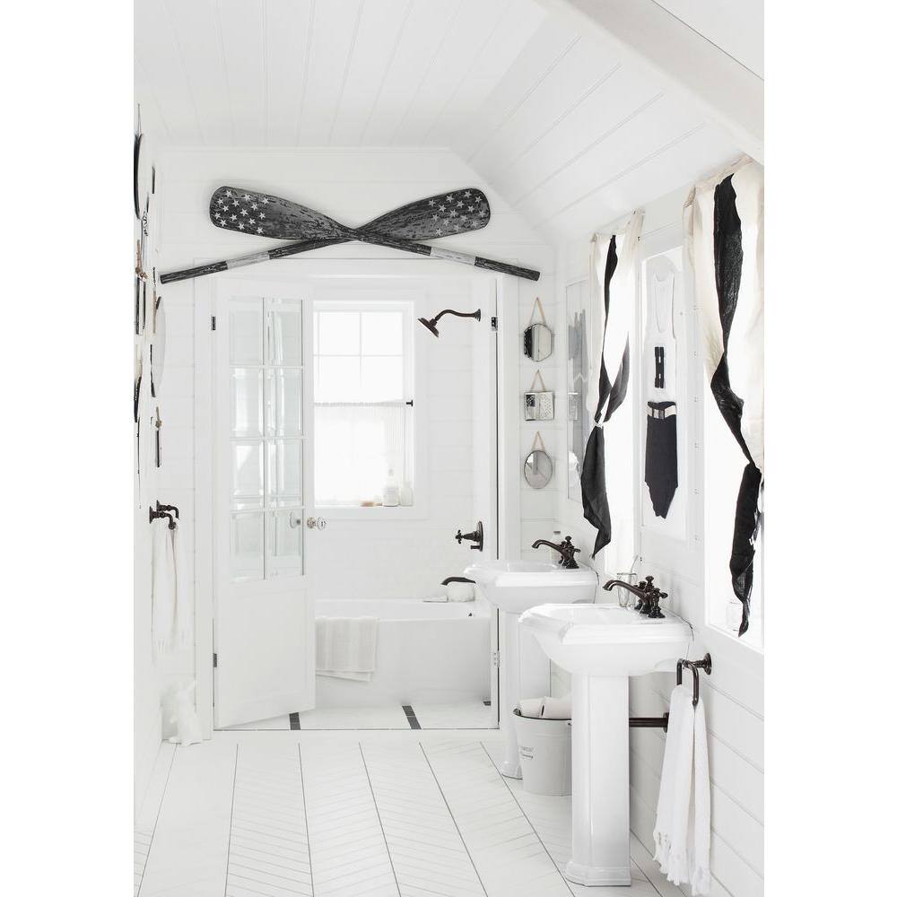 Expanse 60-Inch White Acrylic Alcove Bathtub with Curved Apron
