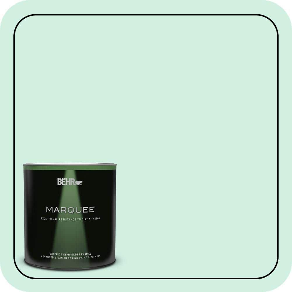 1 qt. #P420-1 Spring Frost Semi-Gloss Enamel Exterior Paint & Primer price history on PriceWatchPro