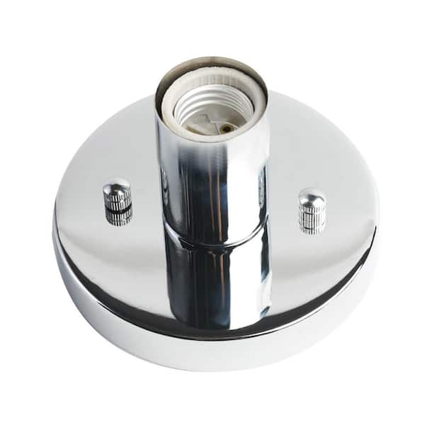 Ledpax Technology Prescott Chrome Steel Cylinder Sconce Light