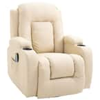 homcom faux leather heated massage recliner chair with remote