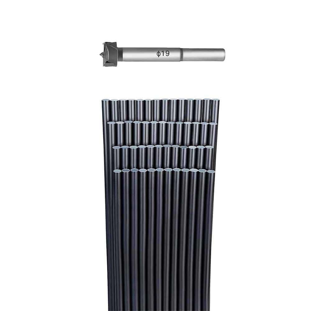 36 x 3/4 Aluminum Deck Balusters Round Hollow Black Spindles for Porch Stairs Indoor Outdoor 51-Pack price history on PriceWatchPro