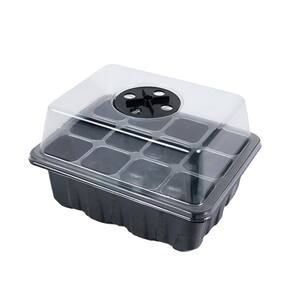 48 Slots Seed Storage Organizer Box with Label Stickers Reusable Seed  Container Box Clear Plastic Seed Storage Organizer 2 Sizes Removal Slots Seed  Storage Box Portable for Seeds Plant Vegetable 