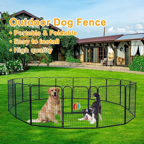 Dog Cage Fence Folding Dog Gate Playpen, Dogs Accessories, Home Fence  Cats