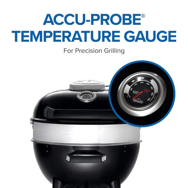 NAPOLEON 22 in. PRO22 Kettle Charcoal Grill in Black PRO22K-LEG-3