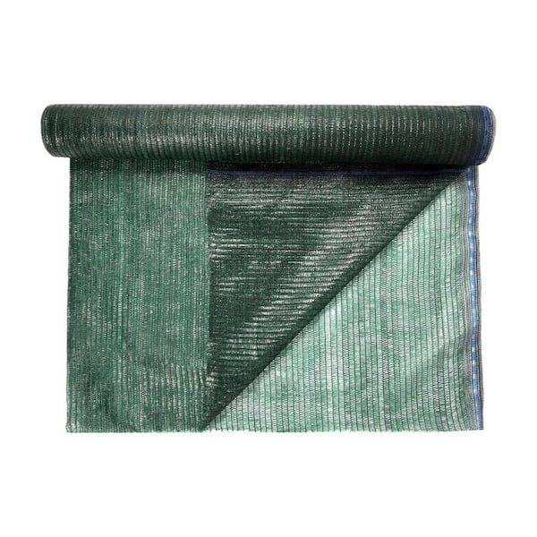 6' x 100 FT Green Eyelets Shade Cloth Roll Sunblock Shade UV Resistant Net for Garden Greenhouse Flower Plant