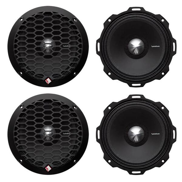 Rockford Fosgate 6.5 in. 800 Watt 4-Ohm Midrange Car Loudspeakers Speaker
